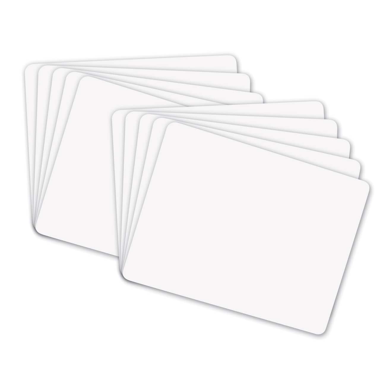 Pacon® 9" x 12" Ivory White Unruled Student Dry-Erase Board, 10 Pack